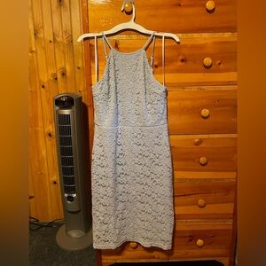 Lulu’s light blue cocktail dress